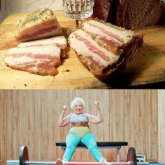 Сало и спорт