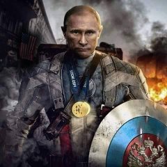 Captain russian Putin