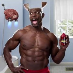 Чернокожий актер из рекламы Old Spice