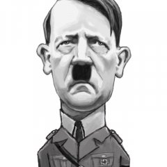 Hitler-Caricatura