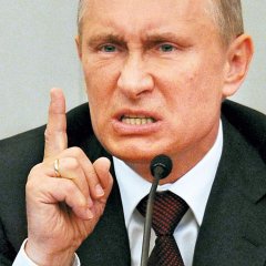 Путин орет