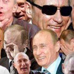 Путин-смеющийся