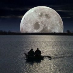 The moon is close to the earth