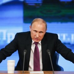 Vladimir Putin angry