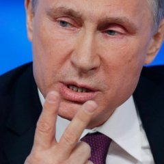 Vladimir Putin zloy