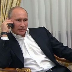Владимир путин звонит