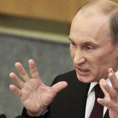 Злой путин орет