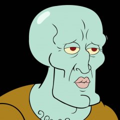 Beautiful Squidward Of SpongeBob