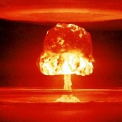 Powerful Nuclear Explosion on Earth
