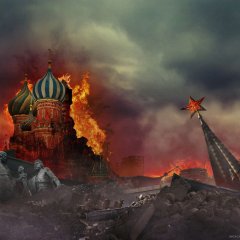 Soon the Kremlin will explode in Moscow