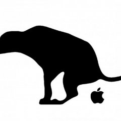 The dog shit on Apple