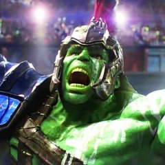Hulk the Gladiator in the arena with the torus