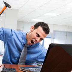 I broke the computer with a psycho