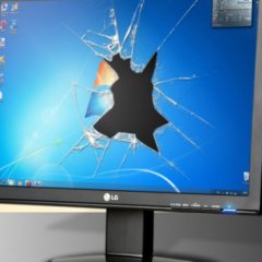 I broke the computer with a psycho