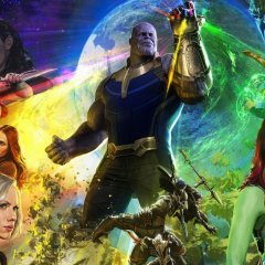 The Avengers War of Infinity Thanos