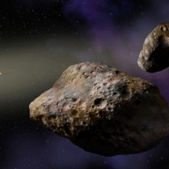 Two asteroids fly to the ground and can not crash soon