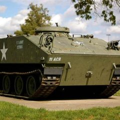 American M114 armored personnel carrier
