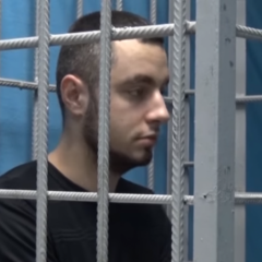 Грачёв в камере