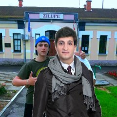 Майкл со своим племяником