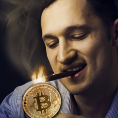 Прикури биткоином