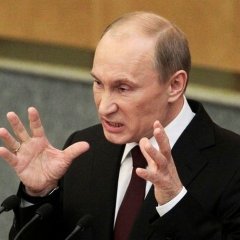 Владимир Путин злой