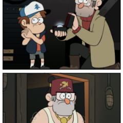 Диппер оболдел