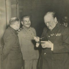 Сталин и черчилль