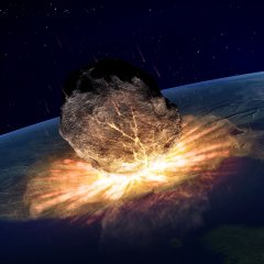 The giant asteroid Apophis fly in the ground in 2036