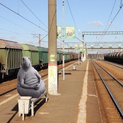 Ждун на станции