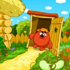 Копатыч выходит из туалета