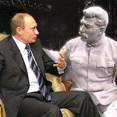 Путин Сталин
