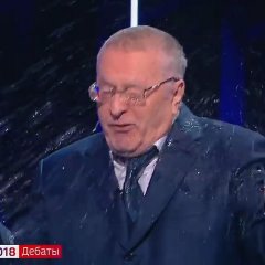 Водичка Жириновский Собчак  дебаты