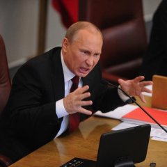 Путин очень злой