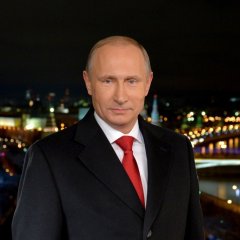 Путин новый год