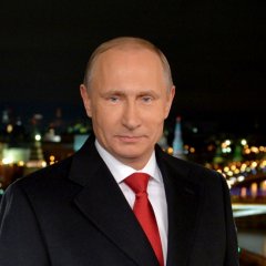 Путин новый год