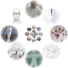 FUTURISTIC SCI FI WHITE CLOTHES