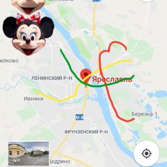 Карта Схема Встреча Дисней Ярославль