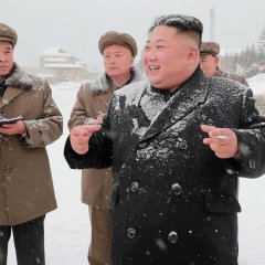 Ким чен ын снег
