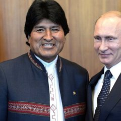 Эво Моралес Владимир Путин