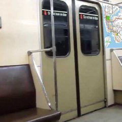 81-717714 в Нью-Йоркском метро 24 июля 2013 года