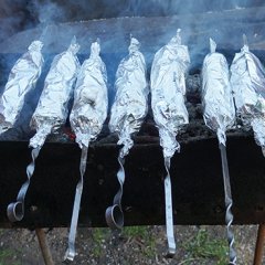 Шашлык в фольге