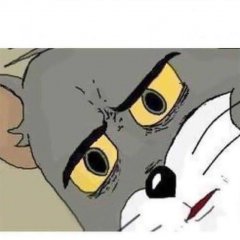 Удивленный кот том