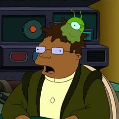 Futurama green blob