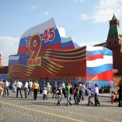 Мавзолей Ленина - 9 мая