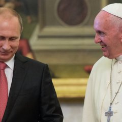 Папа римский и путин