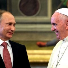 Путин Франциск