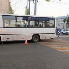 На Щорса автобус сбил 8-летнего мальчика