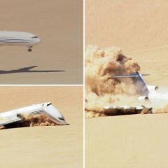 Краш-тест Боинг 727