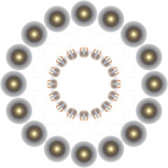 YXALAG GNIR ELOH ETIHW WHITE HOLE RING GALAXY