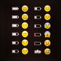 Emoji battery